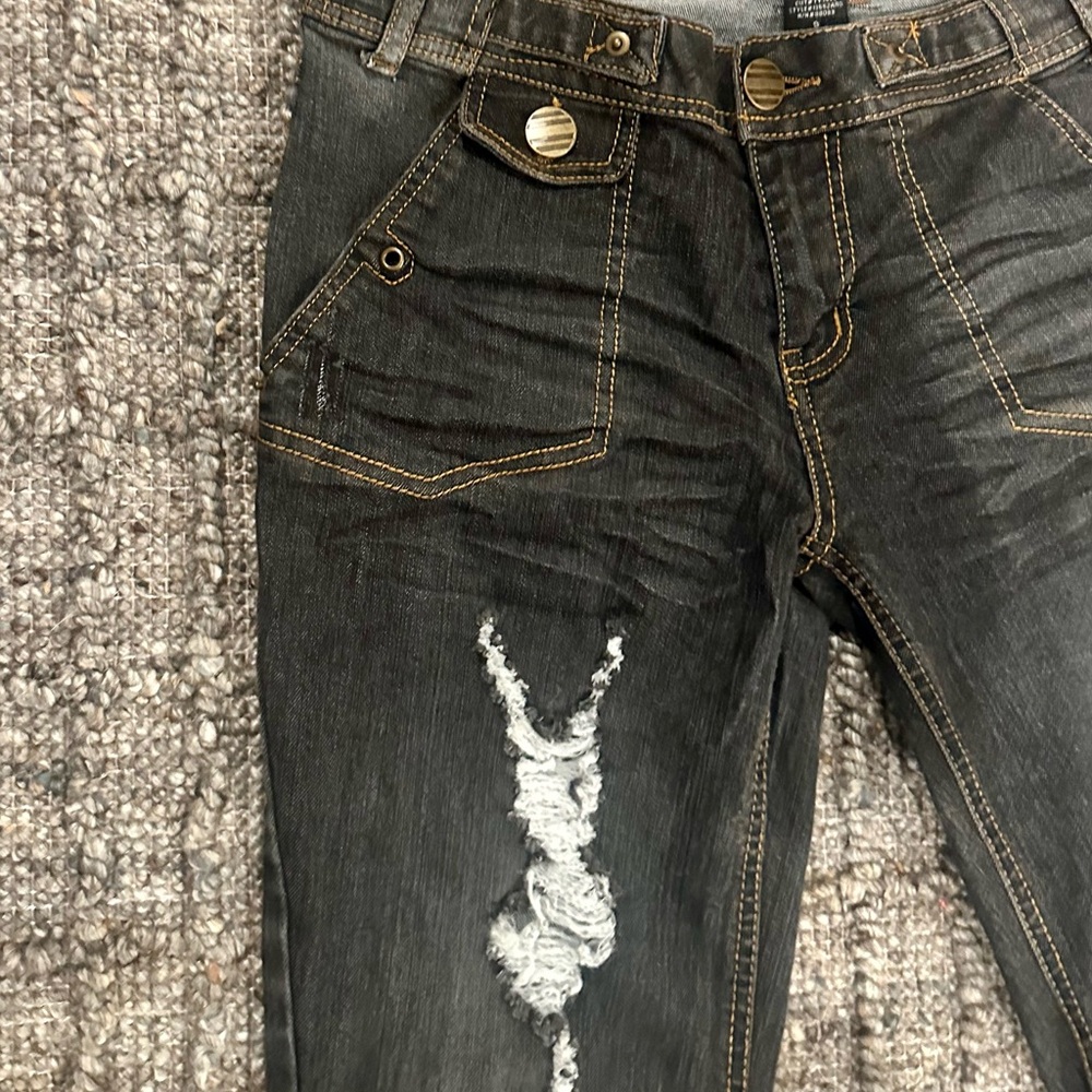 Threads Mid Rise Vintage Jeans Size 9 - Picture 6 of 11